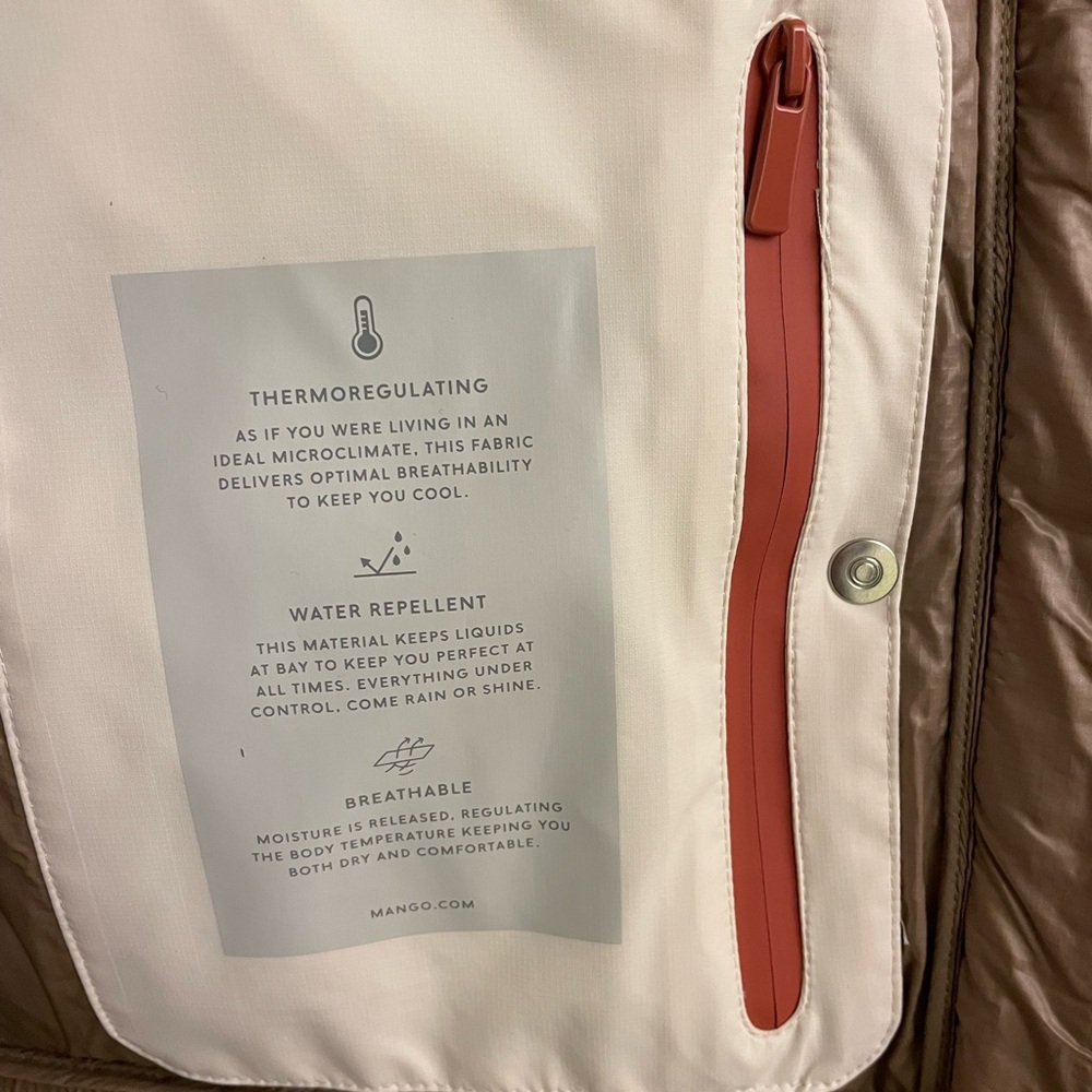 Mango Off-White Puffer Jacket - Picture 9 of 10